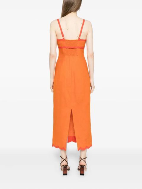Reformation Sara dress - Orange
