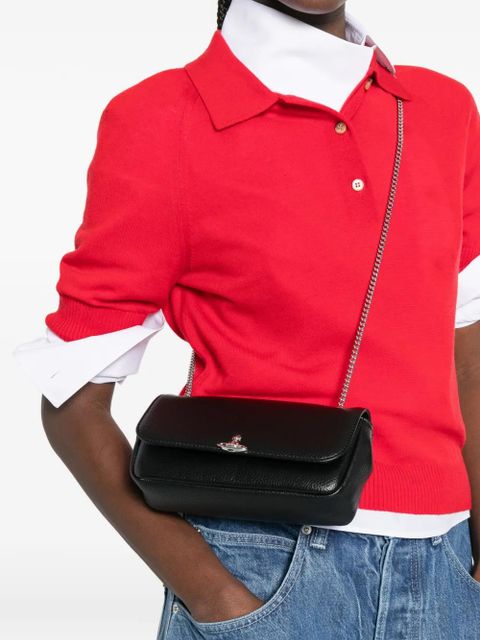 Vivienne Westwood chain-strap shoulder bag - Black - zdjęcie produktu nr 2