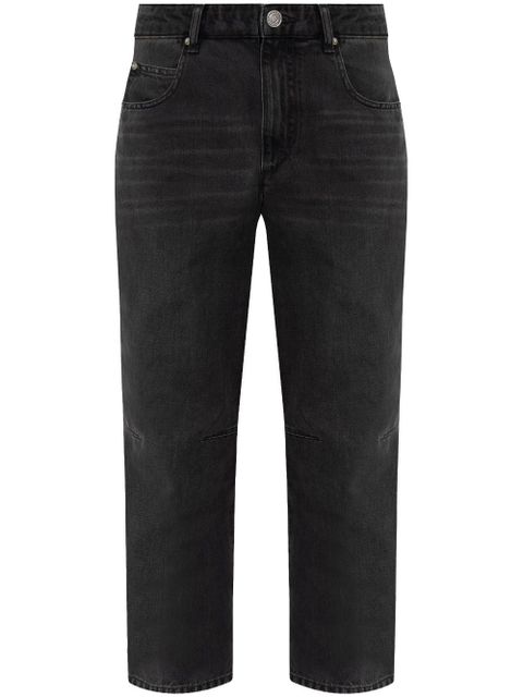 MARANT ÉTOILE Janet straight-leg jeans - Black - zdjęcie produktu nr 1