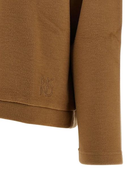 Weekend Max Mara OSCURI drawstring hoodie - Brown - zdjęcie produktu nr 2