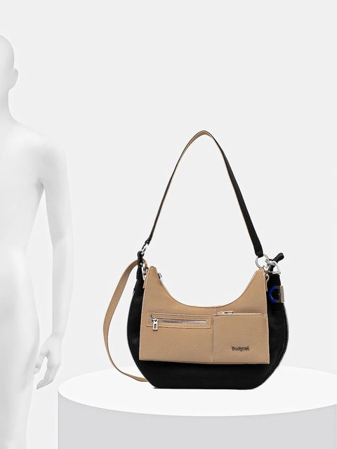 Desigual torebka DELTA LYRA BLACK kolor czarny 25WAXP49