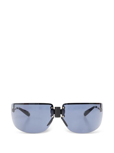 Tory Burch Shield Runway sunglasses - Blue - zdjęcie produktu nr 1