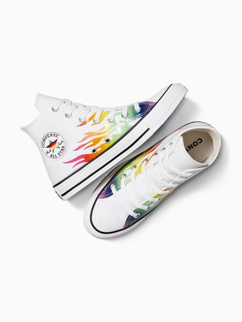 Converse trampki Chuck Taylor All Star Pride kolor biały A15780C