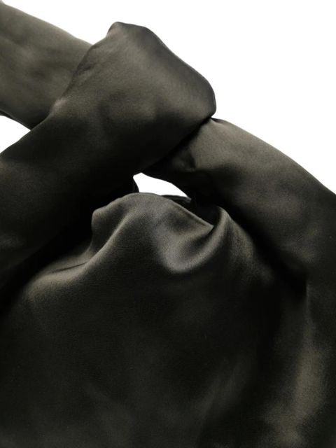 Nanushka Jen satin tote bag - Green