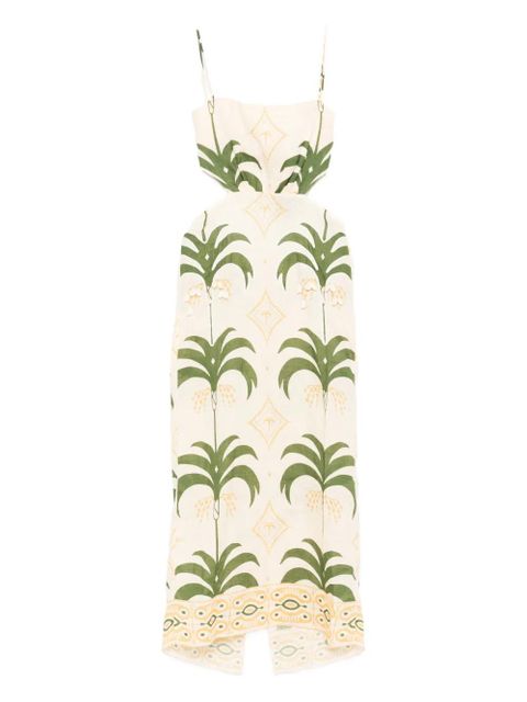 Johanna Ortiz cut-out maxi dress - Neutrals - zdjęcie produktu nr 1