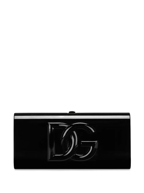 Dolce & Gabbana DG logo-appliqué clutch - Black - zdjęcie produktu nr 1