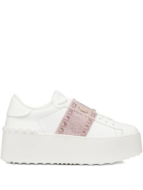 Valentino Garavani Rockstud Untitled flatform sneakers - White - zdjęcie produktu nr 1
