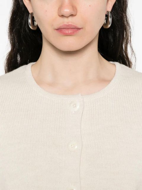 LEMAIRE button-front cardigan - Neutrals