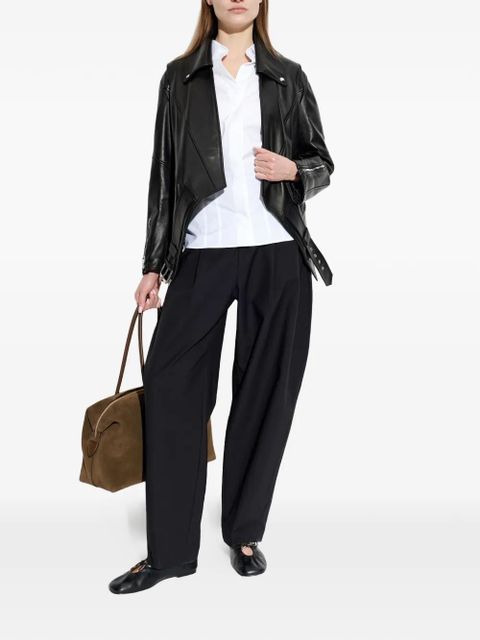 ALOHAS leather ballet flats - Black