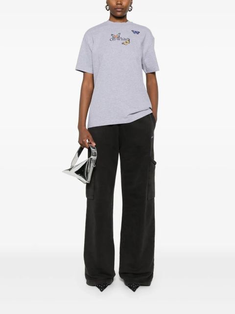 Off-White Bookish Butterfly T-shirt - Grey