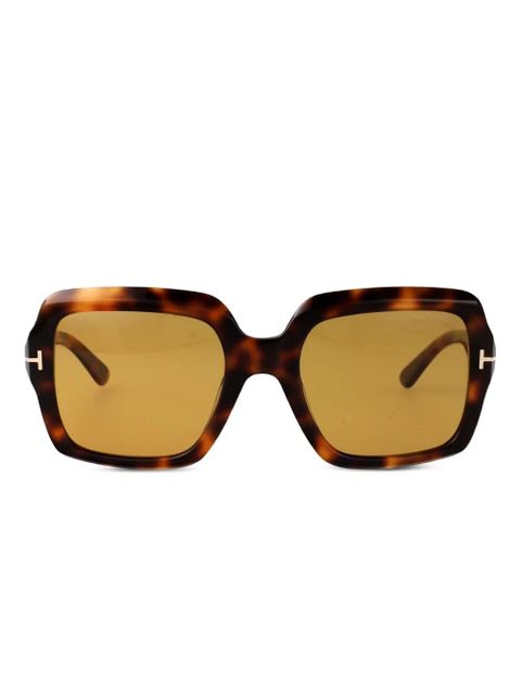 TOM FORD Eyewear square-frame sunglasses - Brown - zdjęcie produktu nr 1
