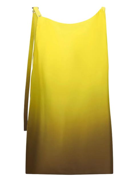 Sportmax ombré V-neck top - Yellow - zdjęcie produktu nr 2