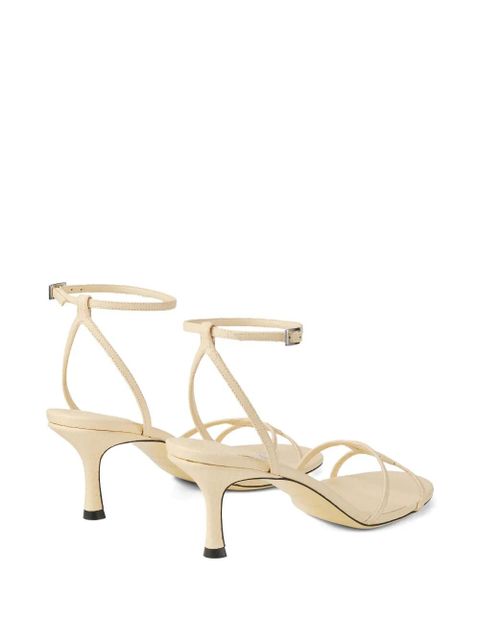 Jimmy Choo 65mm 1998 Leo sandals - Yellow