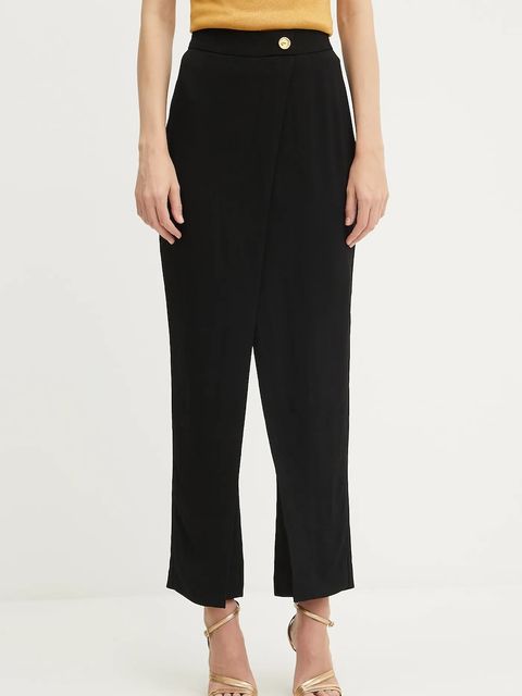 Marciano by Guess spodnie ARIANA damskie kolor czarny proste high waist 5YGB06 7341A - zdjęcie produktu nr 1