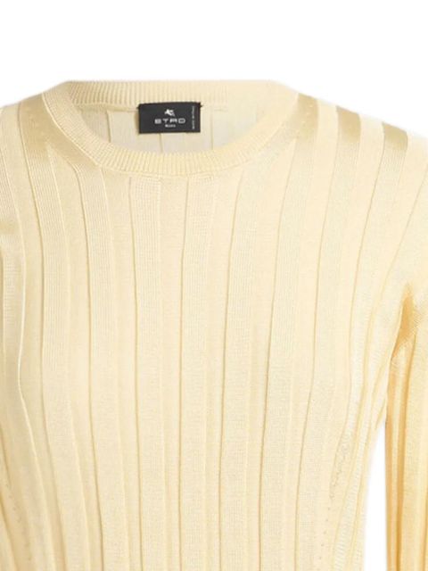 ETRO ribbed sweater - Yellow - zdjęcie produktu nr 2