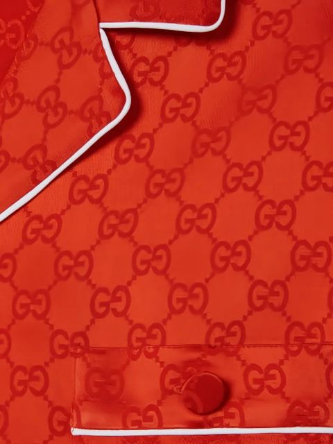 Gucci hammered GG shirt - Orange - zdjęcie produktu nr 2