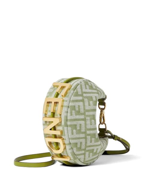 FENDI mini Fendigraphy tote bag - Green - zdjęcie produktu nr 2