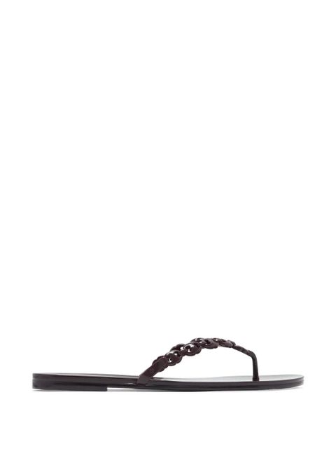 Tory Burch Gemini Link jelly flip-flops - Red - zdjęcie produktu nr 1