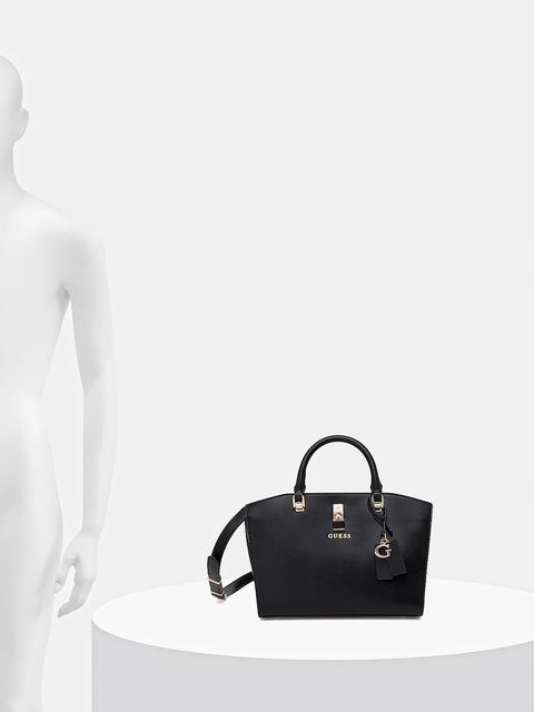 Guess torebka QUEENSLAND kolor czarny HWVG96 55060