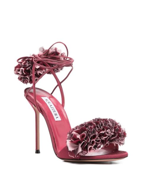 Aquazzura 105mm Cherry Kiss sandals - Red