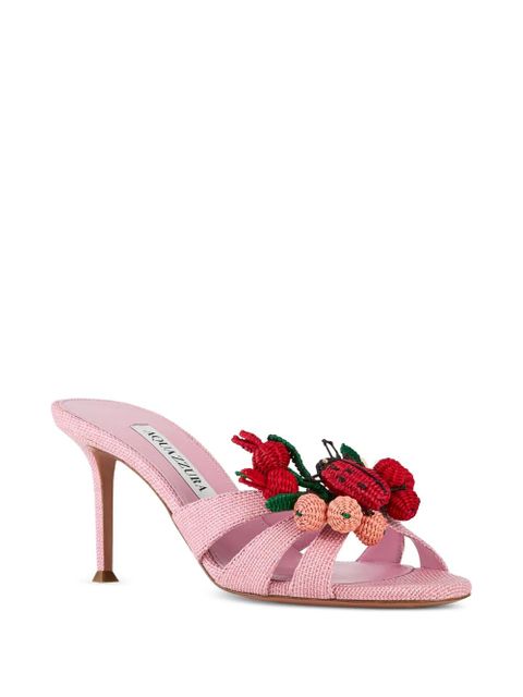 Aquazzura Botanica heeled sandals - Pink