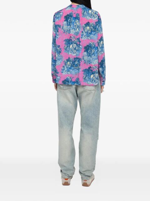 Zadig&Voltaire graphic-print shirt - Pink - zdjęcie produktu nr 2