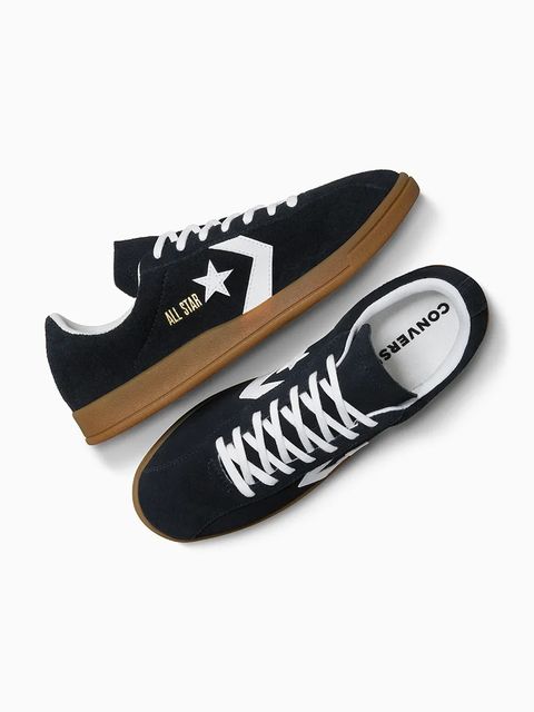 Converse sneakersy zamszowe All Star Classic Trainer kolor czarny A16534C