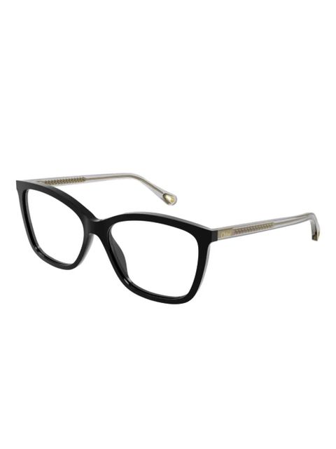 Chloé Eyewear cat-eye frame glasses - Black - zdjęcie produktu nr 2