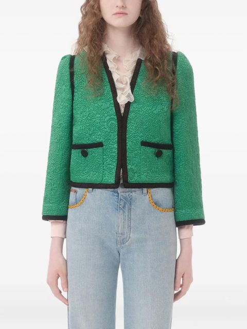 Valentino Garavani Après L'Hiver matelassé jacket - Green