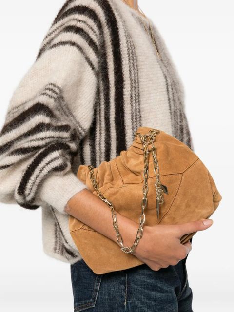 Ba&Sh mini June suede tote bag - Brown - zdjęcie produktu nr 2