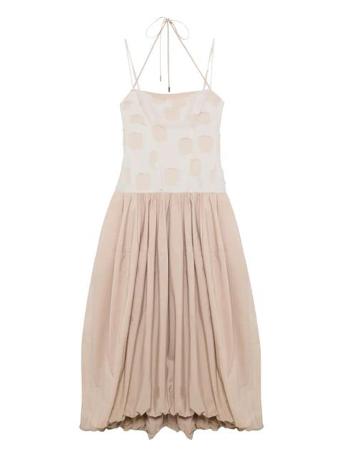 Simkhai Pfeiffer polka-dot midi dress - Neutrals - zdjęcie produktu nr 1