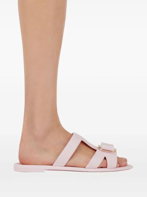 Ferragamo New Vara plate slides - Pink