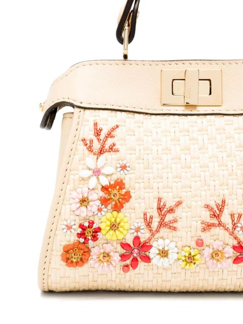 FENDI Peekaboo tote bag - Neutrals