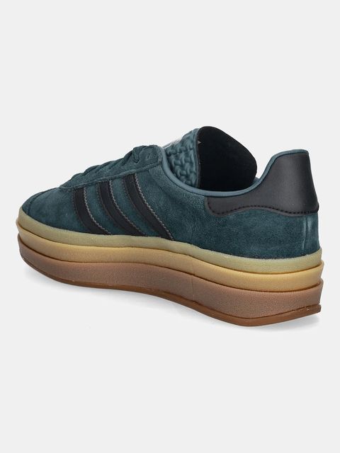 adidas Originals sneakersy Gazelle Bold damskie kolor turkusowy JQ3583