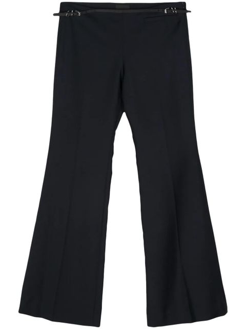 Givenchy Voyou flared trousers - Blue - zdjęcie produktu nr 1