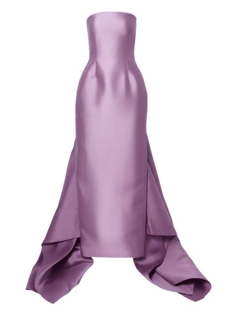 Solace London Imani strapless train maxi dress - Purple - zdjęcie produktu nr 1