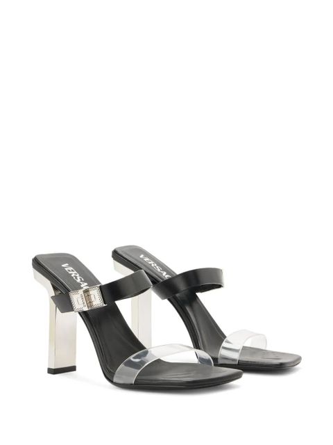 Versace leather sandals - Black