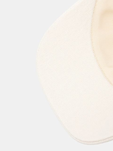 Weekend Max Mara czapka RUGIADA kolor beżowy z aplikacją 2525576054600