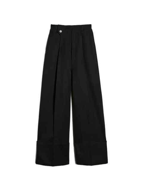 Simone Rocha button-detail trousers - Black - zdjęcie produktu nr 1
