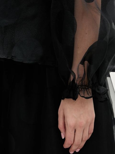 Stine Goya koszula damska kolor czarny regular SG-PS26-T125-2460