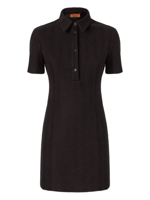 Missoni zigzag-pattern mini dress - Black - zdjęcie produktu nr 1