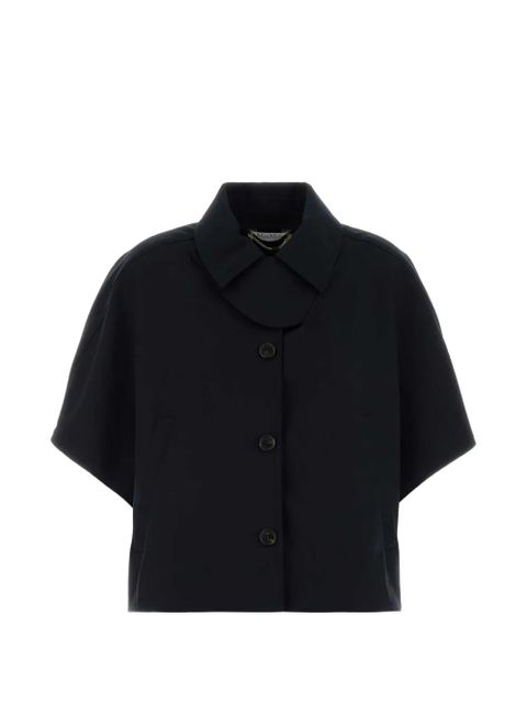 Max Mara buttoned paggio cotton jacket - Blue - zdjęcie produktu nr 1
