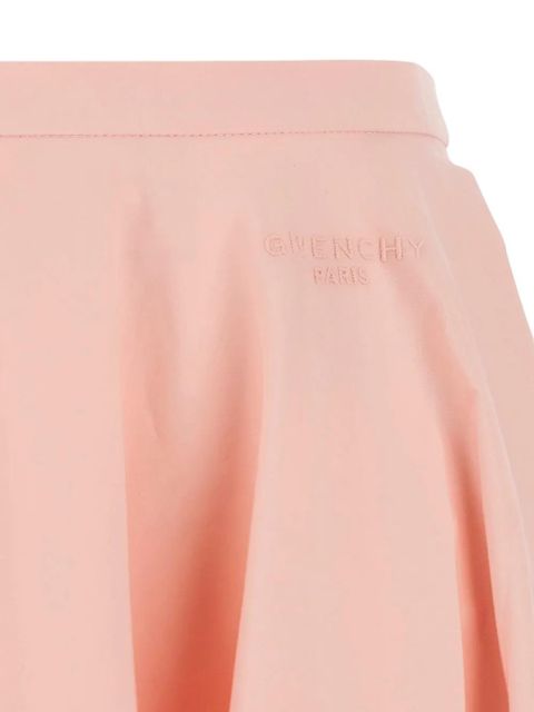 Givenchy logo-embroidered skirt - Pink