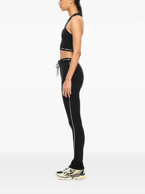 Off-White logoband leggings - Black