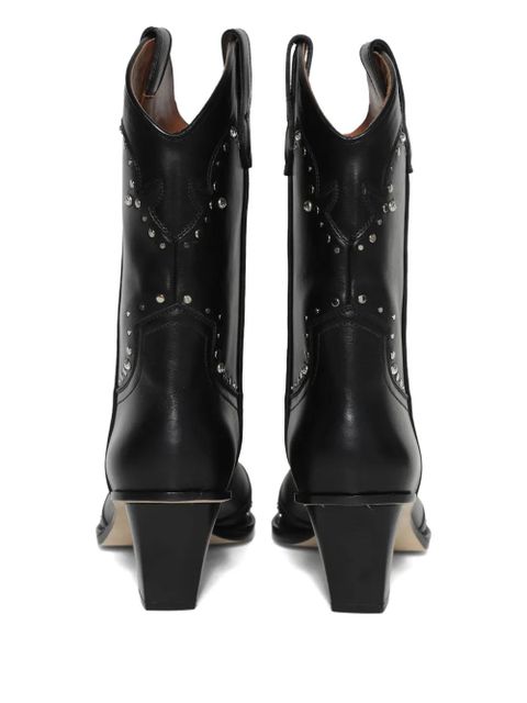 Paris Texas 60mm Janice boots - Black