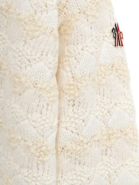 Moncler Grenoble striped sweater - Neutrals