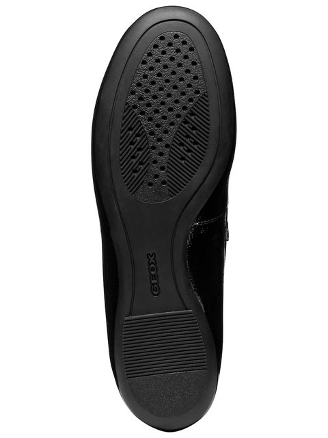 Geox baleriny skórzane D PALMARIA kolor bordowy D56MUA 00067 C7011