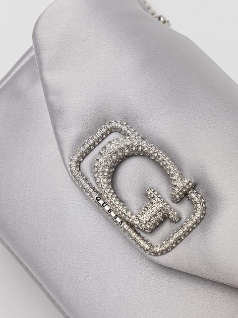 Guess torebka PRUE kolor srebrny HWEY96 70780