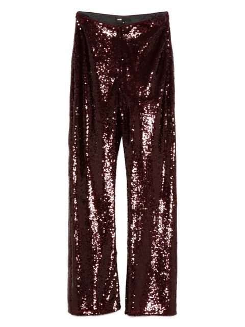 Maje sequin embellished trousers - Red - zdjęcie produktu nr 1