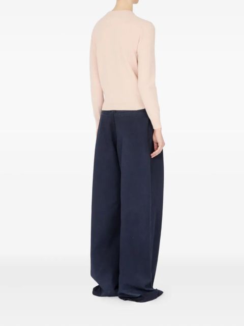 Maison Margiela button-front wool cardigan - Pink